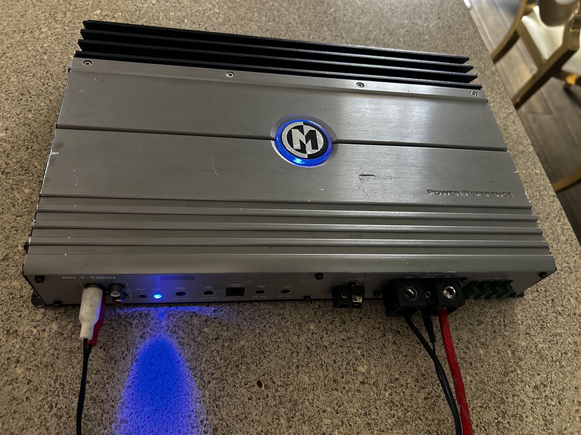 Car Amplifier Memphis Power Reference PR Series Monoblock Class D 1channel 1000watts Rms and 2000w max peak power for Bass only Amplificador Para Bajo