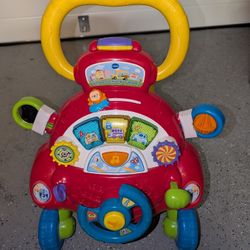 VTech Sit, Stand and Ride Baby Walker - Learning Activity Scooter Bike