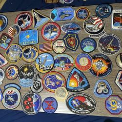 Vintage NASA Patches Collectible And Rare 