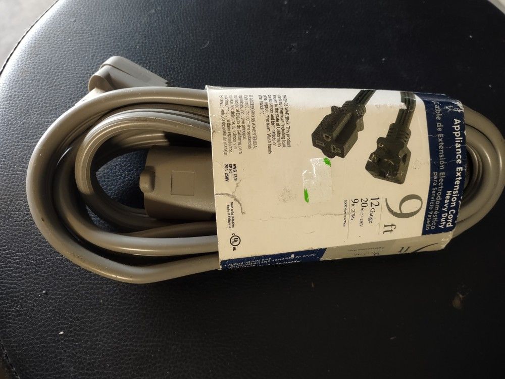 Appliance Extension Cord