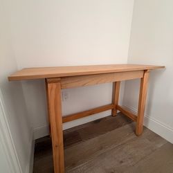Simple Modern Wood Desk 