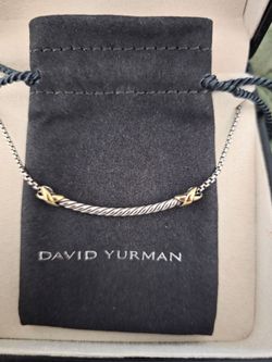 David Yurman necklace  15-16in chain.