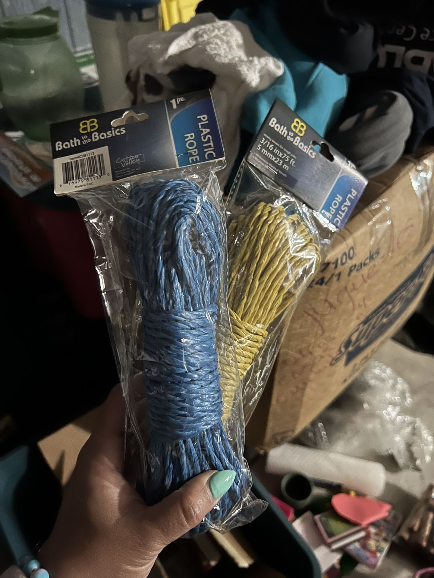 plastic rope