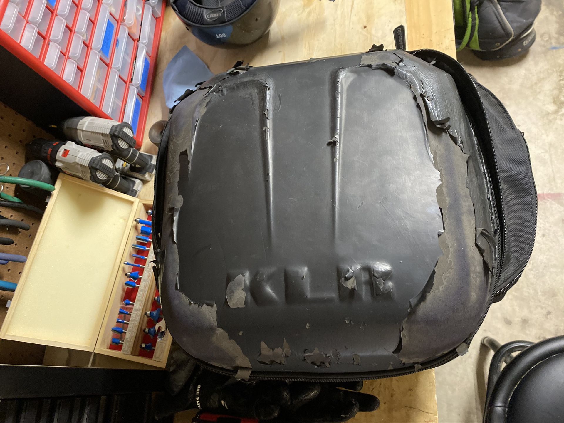 KLR 650 bag