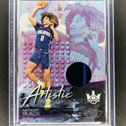 2023-24 Court Kings Anthony Black Rookie Patch Artistic Endeavors AE-BLK Magic