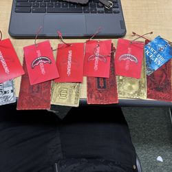 Sprayground Tags Lot