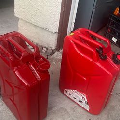 2    Metal Gas Tank  $60 For Both 