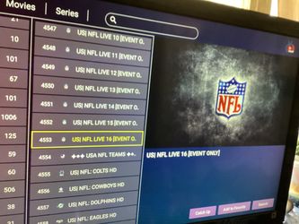 All any NFL games all sports