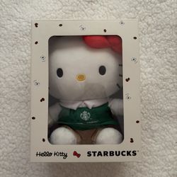 Hello Kitty Starbucks Plushy
