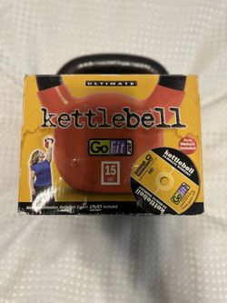 15lbs New Go Fit Kettle Ball