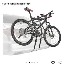Allen Sports Deluxe 3-Bicycle Trunk Mounted Bike Rack Carrier Model 103DN Black