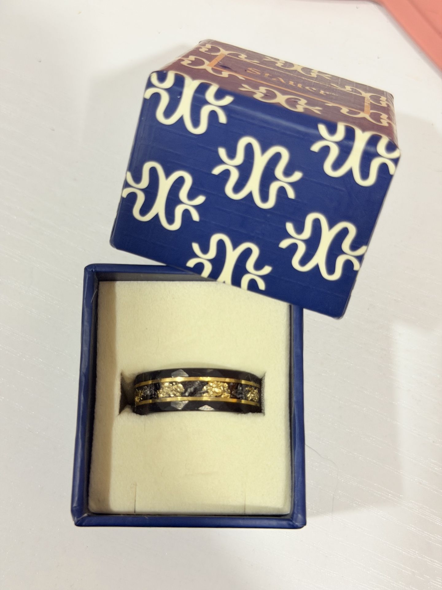 Gold ring for men size 11