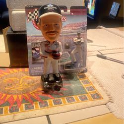 Dale Earnhardt Bobble Head And Action Figure 
