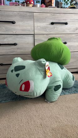 Original 34” Bulbasaur Plushie Jumbo Size