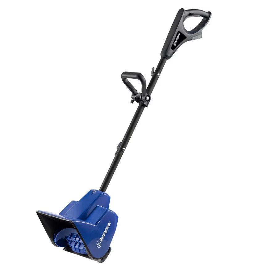 Westinghouse 24V Cordless Snow Shovel 11 Inch Kit, 24V 4Ah Battery, Fast Charger, Electric Snow Shovel with 20ft Throwing Distance, Plows 75l