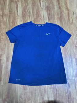 Nike Dri-FIT Legend Men’s XL Blue Athletic T-Shirt Workout Training Gym Tee