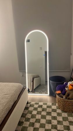 Long Mirror with LED light