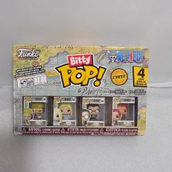 Funko Bitty Pop!: One Piece - Bitty Pop! One Piece 4-Pack Shanks CHASE NIB (UH)