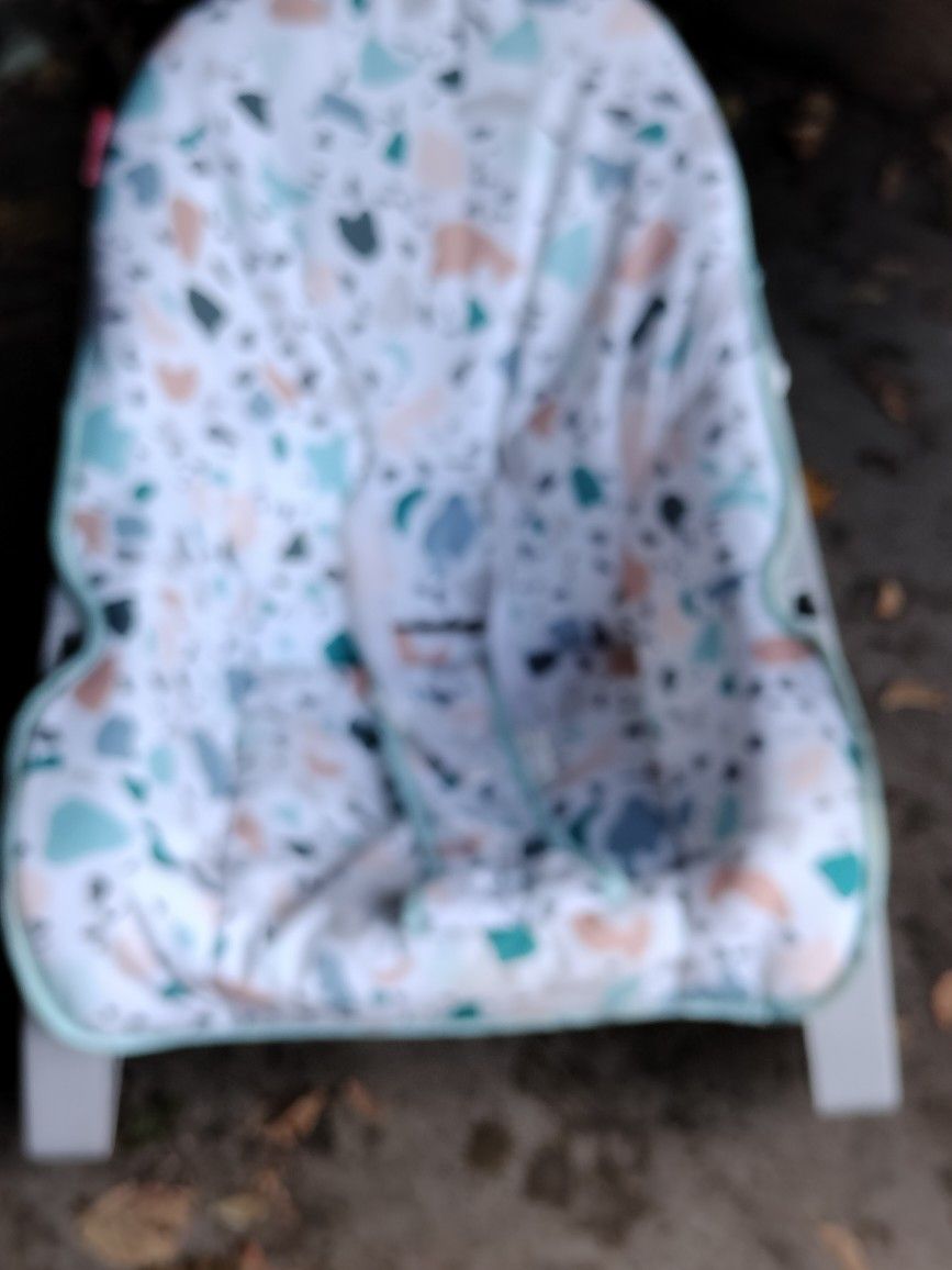 A Babies Rocking Chair That Vibrates