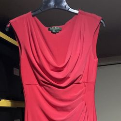 Reddish pink Ralph Lauren Dress