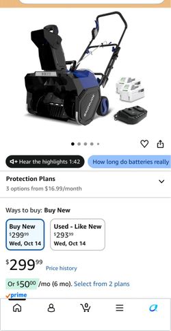 Snow blower