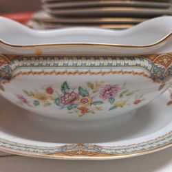 MAKE OFFER--Antique China Set: Narumi China Occupied Japan
