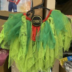 Adult TMNT Green TUTU Skirt 