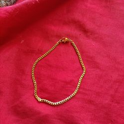14K golden filled bracelet