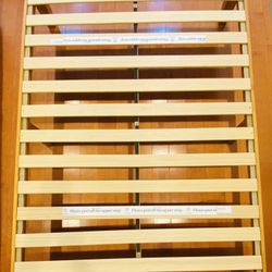 Used Full Size Wooden Bed Frame With Mattress For $150 OBO