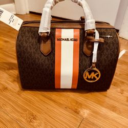 New Michael Kors Duffle Satchel Crossbody
