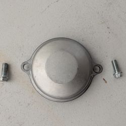 Good used YFZ 450 starter gear cover for sale.