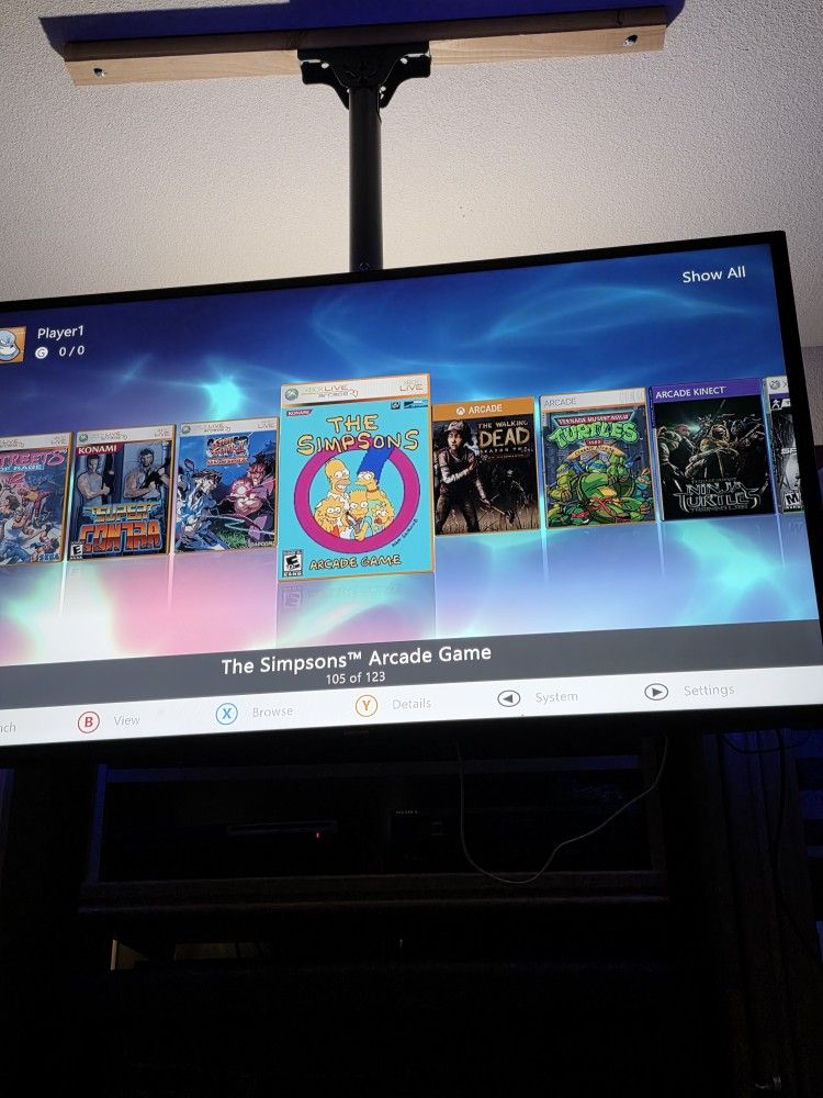 Xbox 360 (Internal Hard Drive Only) 120+ Games With Additional Emulator Games 