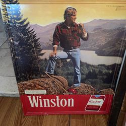 Vintage Winston Sign 