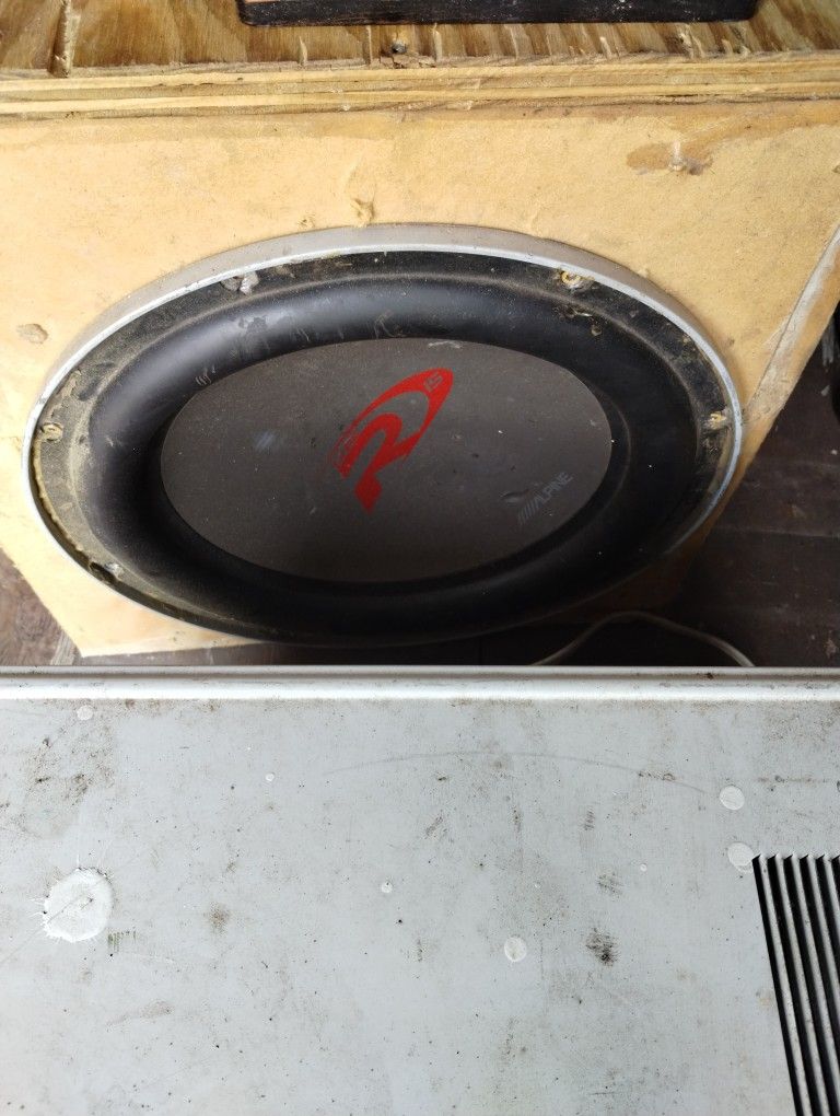 Alpine Type R 15 Inch Subwoofer