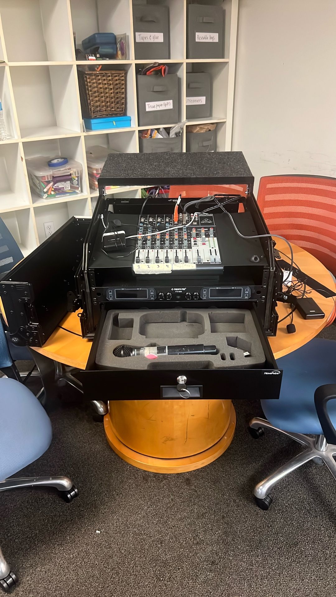 Complete Set Audio Mixer Box 