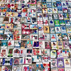 200 Card Lot Of Basketball And Baseball All Autos And Patched And Numbered 