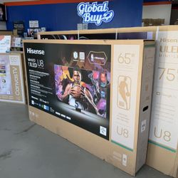 65 Inch Hisense ULED U8K 4K HDR Smart TV