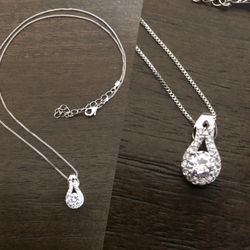 New Cubic Zirconia Necklace 