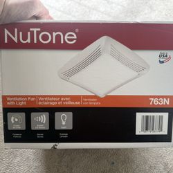 NuTone 763N Ventilation Fan with Light