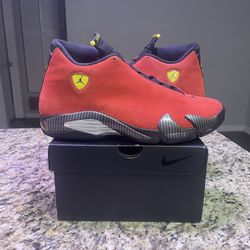 JORDAN 14 FERRARI SZ 11.5 (NO BOX)