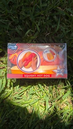 Sunny Days Squishy Hot Dog Toy