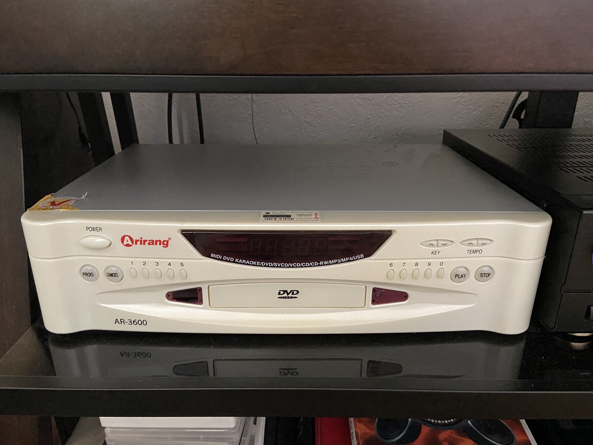 Arirang Ar-3600 Karaoke Player Vietnamese Chinese English