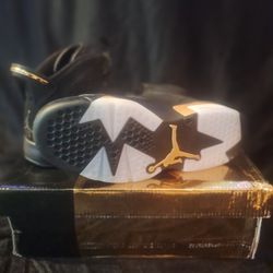 Air Jordan 6 Black Gold 