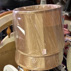 Set Of New Gold Lamp Shades 40 Dollars Olive Color Shades 35 Dollars 