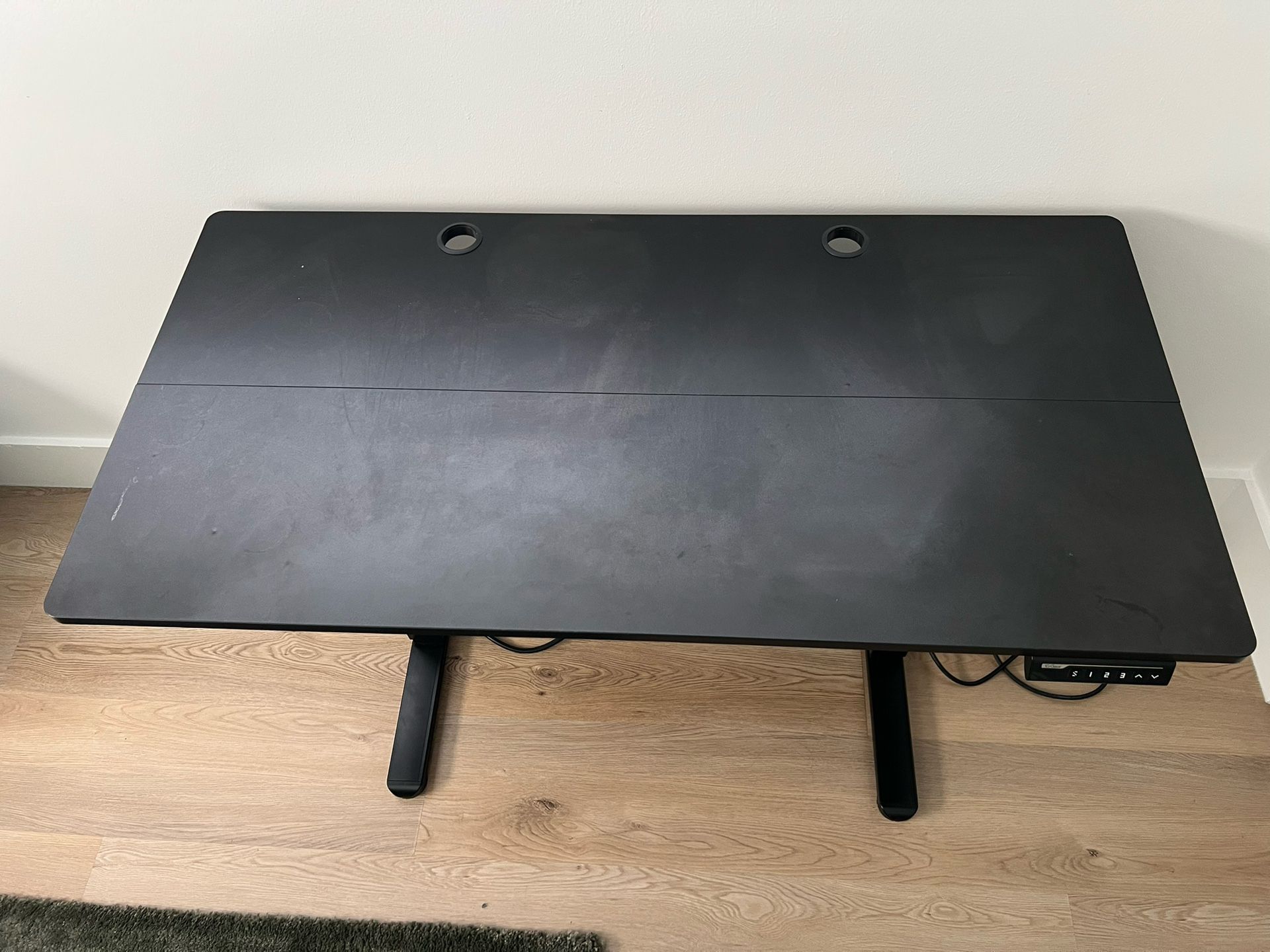 Adjustable Electric Standing Desk Black (47.2 x 23.6 Inches)