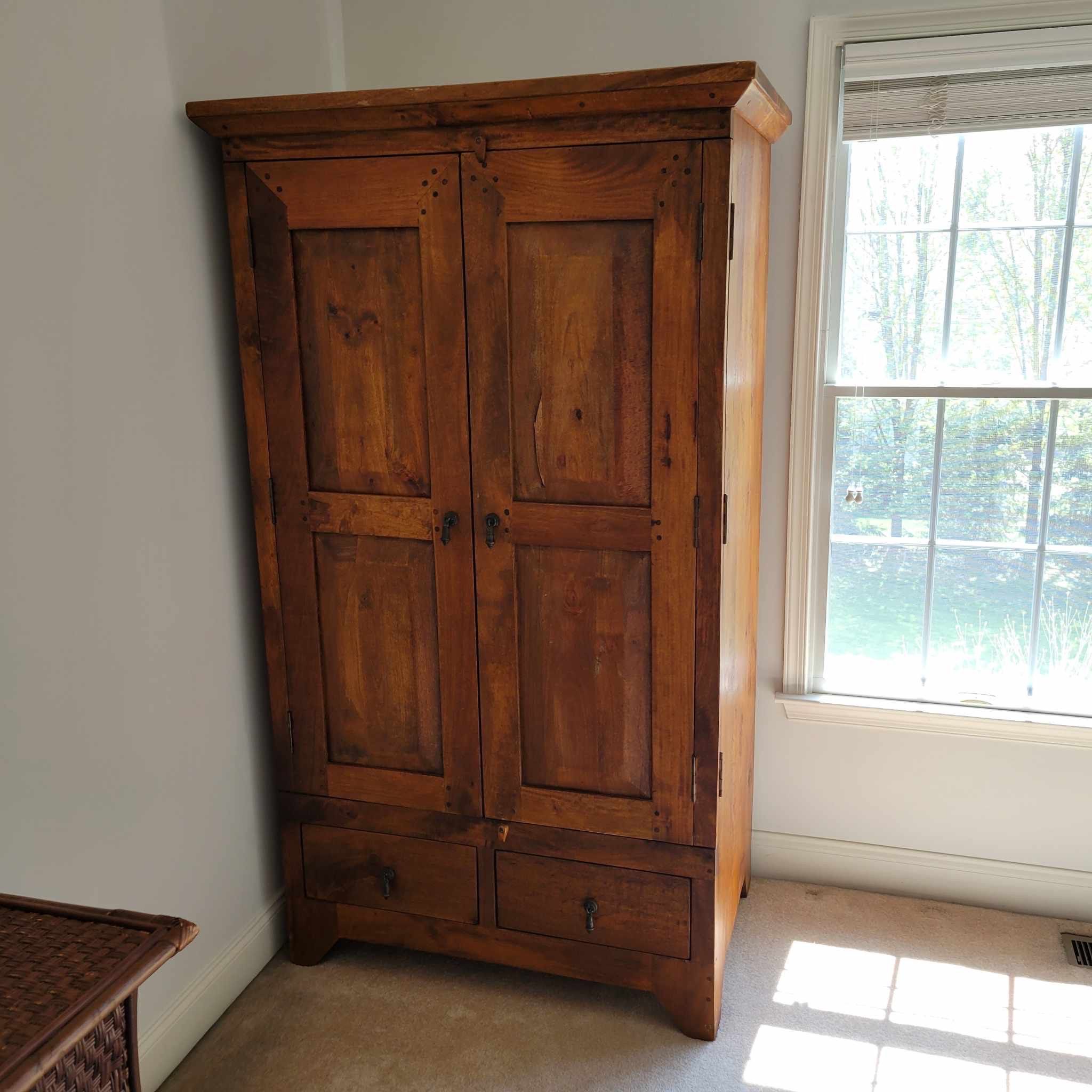 Cedar Wood Storage Cabinet Armoire 