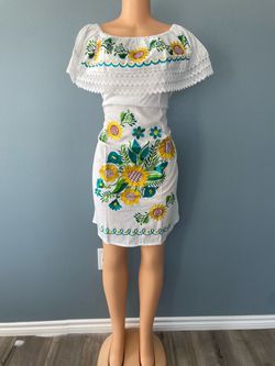 Large Mexican artesanal dress
