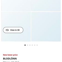 Ikea LOTS
Mirror SET, 12x12 4 pack