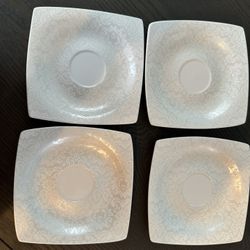 Espresso Cup Plates ( 4 Plates Only) 