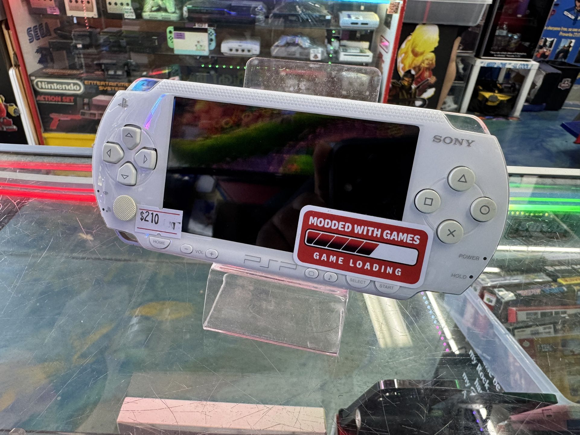 PSP 1001 Edition MODDED w/Games